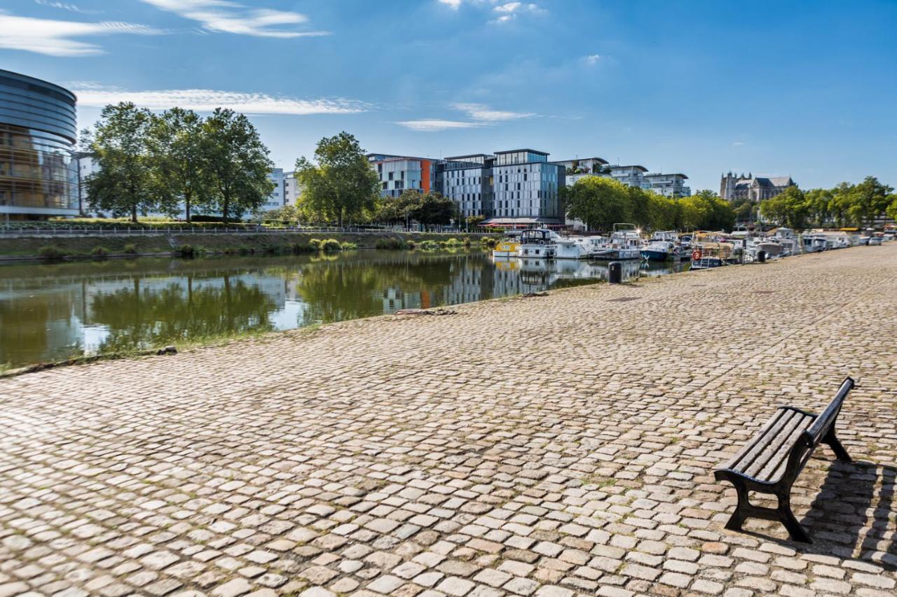 L'Idylle : T2 De Standing Avec Parking - Gare/Cite Des Congres/Lieu Unique Daire Nantes Dış mekan fotoğraf